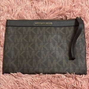Michael Kors Monogram Clutch